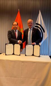 Meeting of the Joint Committee between OMPIC and the EPO 3 Abdelaziz BABQIQI, Director General of OMPIC and Mr. Antonio CAMPINOS, President of the EPO