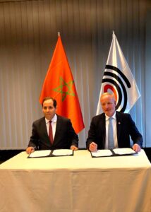 Meeting of the Joint Committee between OMPIC and the EPO 2 Abdelaziz BABQIQI, Director General of OMPIC and Mr. Antonio CAMPINOS, President of the EPO