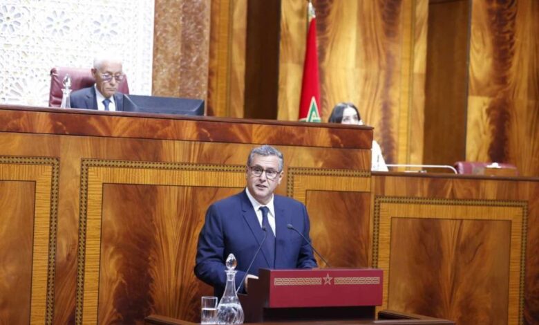Morocco: A Leader in Sustainable Energy for the Future – Akhannouch Reaffirms the Kingdom's Commitment to a Green Transition 1 Akhannouch Parlement