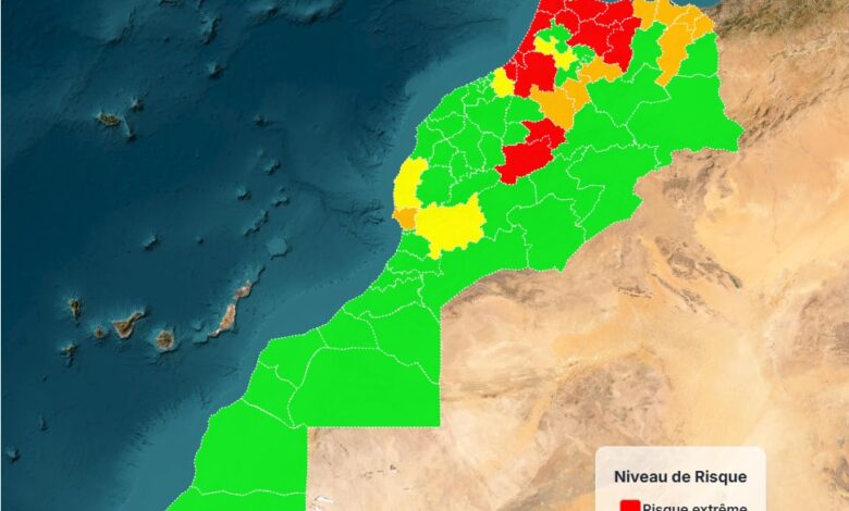 THE NATIONAL AGENCY FOR WATER AND FOREST PUBLISHES A NEW ACCURATE MAP OF FOREST FIRE RISK AREAS FOR THE DATES: FROM JUNE 27, 2025, TO JULY 24, 2025. 1 WhatsApp Image 2025 06 27 at 10.50.28 1