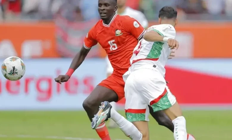 CHAN 2024: CAF Imposes Fine on FRMF for Players' Inappropriate Behavior 1 maroc kenya chan.webp
