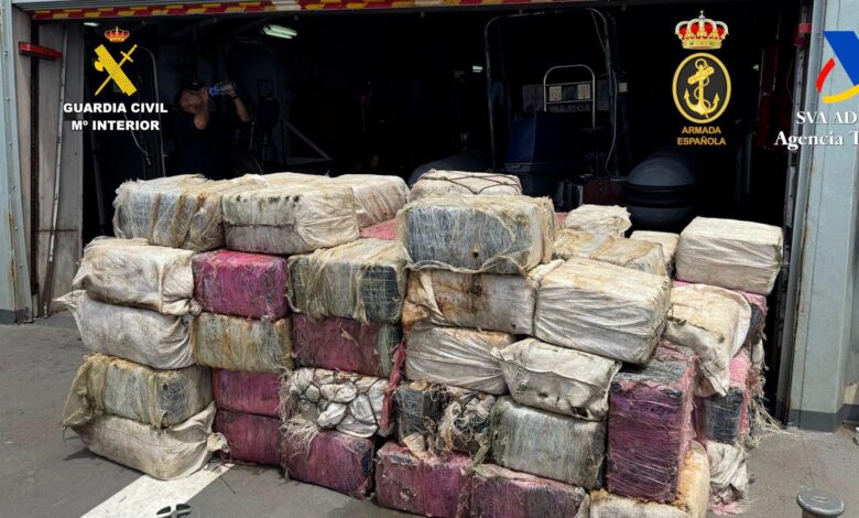 Cocaine Trafficking: A Ship Intercepted with 3 Tons on Board Thanks to a Large International Operation 1 vis 0814202514473102