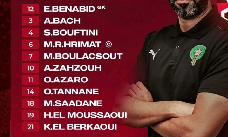 Sektoui Reveals Moroccan Squad Against the Emirates 1 WhatsApp Image 2025 12 15 at 14.52.46