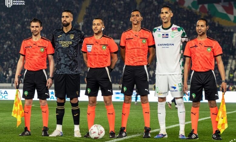 Arbitration: Five Officials Suspended After the Raja–Ittihad Tanger Match 1 raja irt arbitre