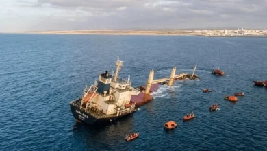 Shipwreck of a Panamanian Vessel Off the Coast of Laâyoune 6 DURA BULK naufrage.webp