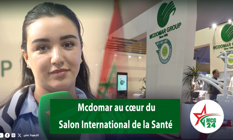 Macdomar au coeur du Salon International de la Sante