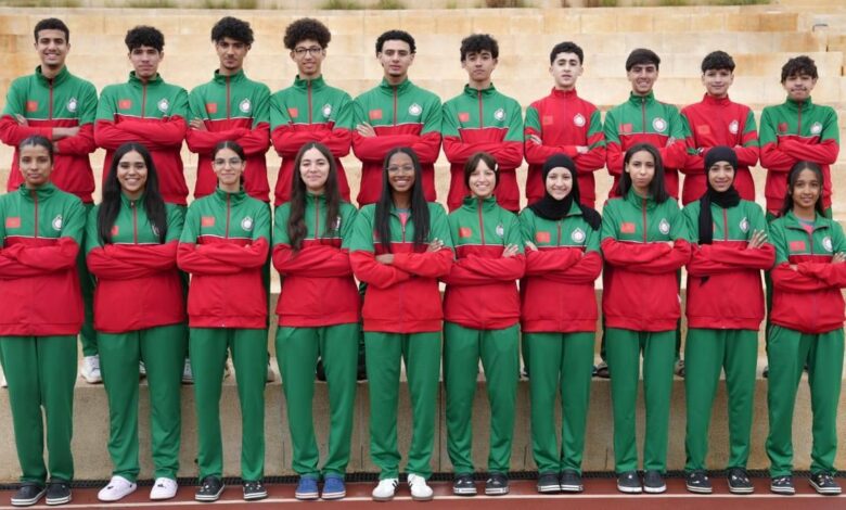 The Moroccan junior taekwondo team competes at the World Championships in Tashkent. 1 vis 0409202615284069