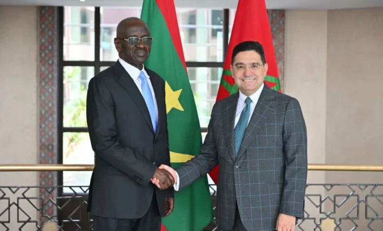 Nasser Bourita Welcomes the Mauritanian Minister of Foreign Affairs in Rabat 1 bourita 2