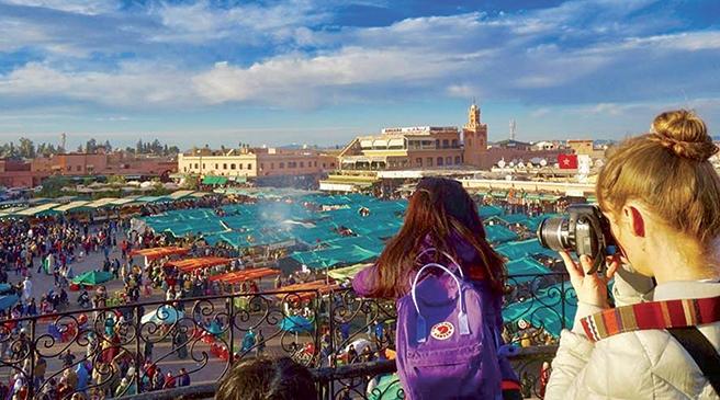 Tourism: 44.39 billion dirhams in travel revenue by the end of April 2026 1 1600679320Tourisme Touristes marrakech Jamaa elfna KzMpIrL