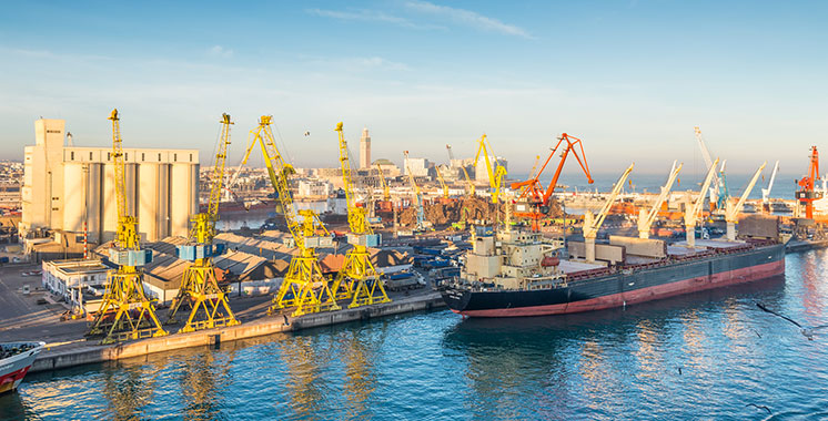 Marsa Maroc Takes a New Step with the Arrival of a Large-Capacity Vessel at the Port of Casablanca 1 Port de Casablanca