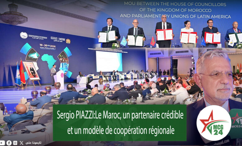 Sergio PIAZZI Le Maroc un partenaire credible et un modele de cooperation regionale