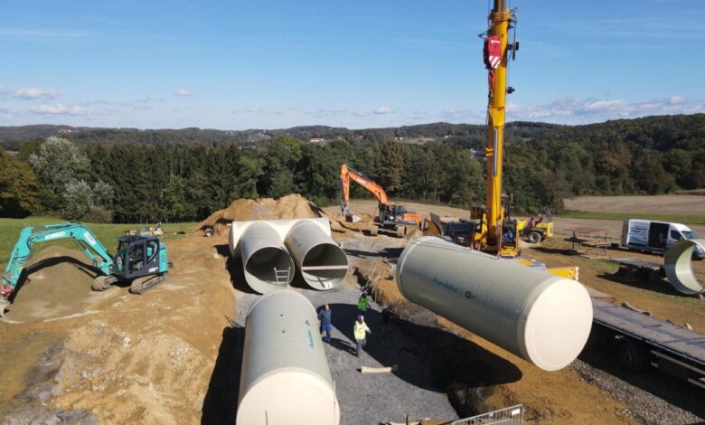Amiblu Morocco inaugurates a third production line in Nouaceur and invests 160 million dirhams. 1 Amiblu potable water tank Neuhaus Austria 2023 1 1 1030x685 1