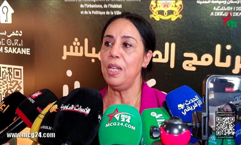 Amina Bouktab: The 10th Edition of the Al Omrane Real Estate Fair Highlights the Direct Housing Assistance Program 1 kkkk 1536x864 1
