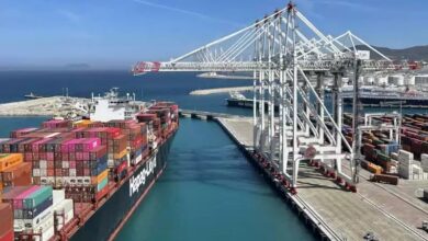 tanger med 2 rennforcement capacite conteneurs