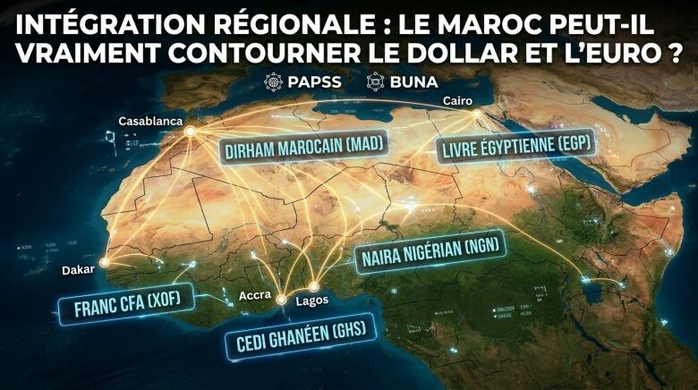 Regional Integration: Can Morocco Truly Bypass the Dollar and the Euro? 1 Gemini Generated Image tat6itat6itat6it scaled