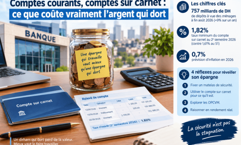 Current Accounts, Savings Accounts: The True Cost of Idle Money 1 Lepargne qui ne dort jamais scaled