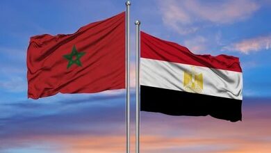 Morocco-Egypt Trade: $521 Million in Imports 2 flag morocco egypt on sky 260nw 1872937951